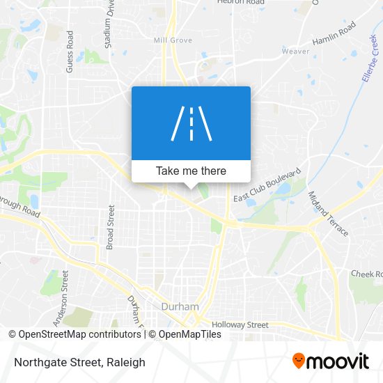 Mapa de Northgate Street