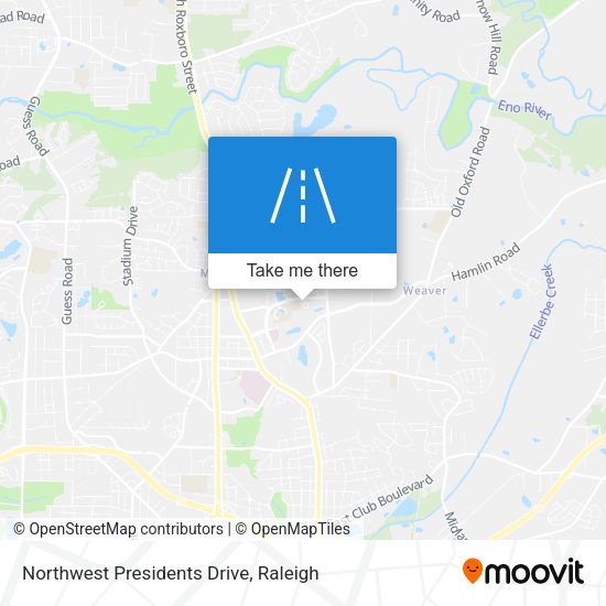 Mapa de Northwest Presidents Drive