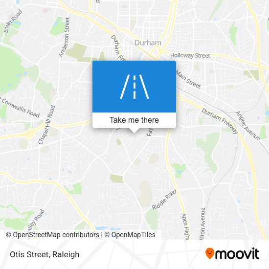 Mapa de Otis Street