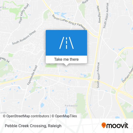 Mapa de Pebble Creek Crossing