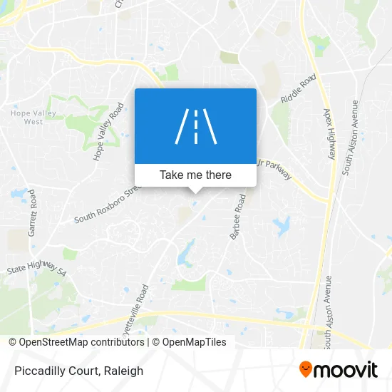 Piccadilly Court map