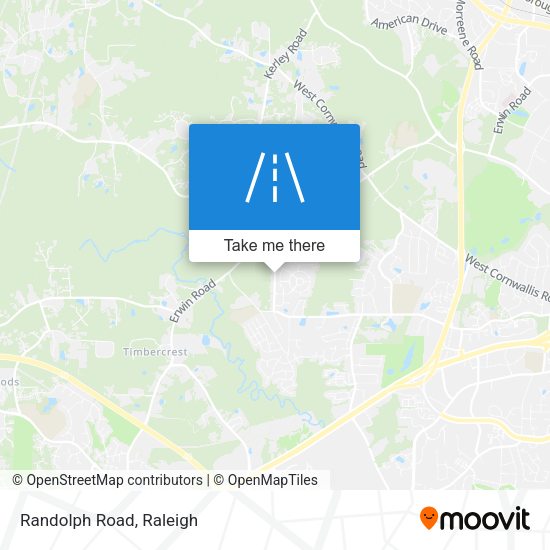 Mapa de Randolph Road
