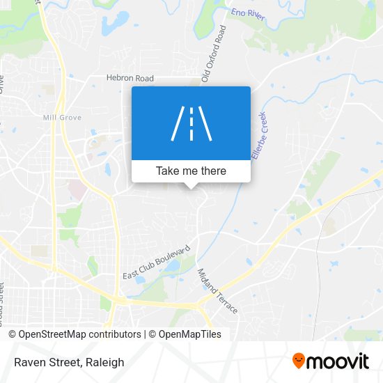 Mapa de Raven Street
