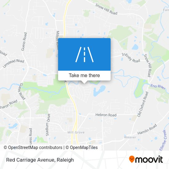Mapa de Red Carriage Avenue