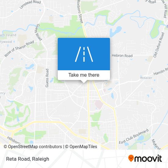 Mapa de Reta Road