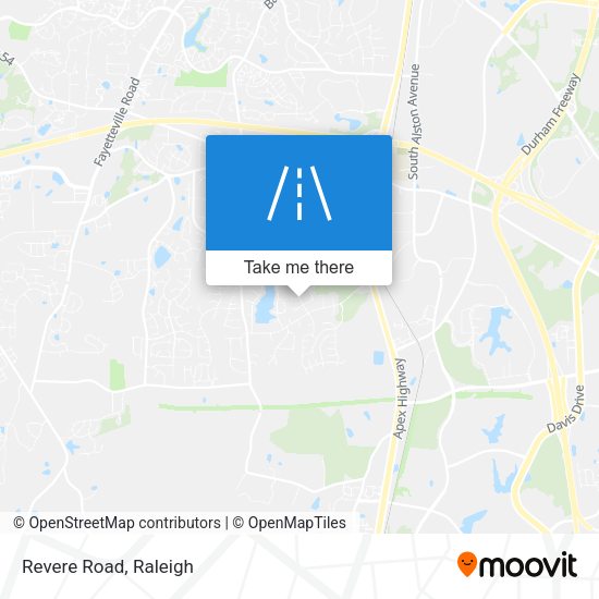Mapa de Revere Road
