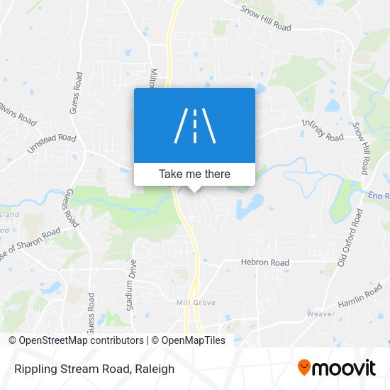 Rippling Stream Road map