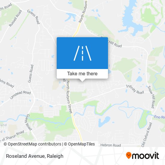 Mapa de Roseland Avenue