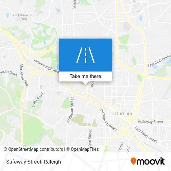 Safeway Street map