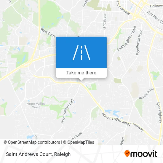 Saint Andrews Court map