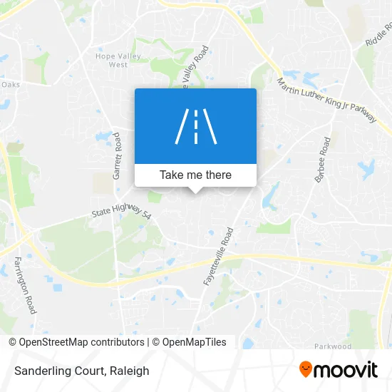 Sanderling Court map