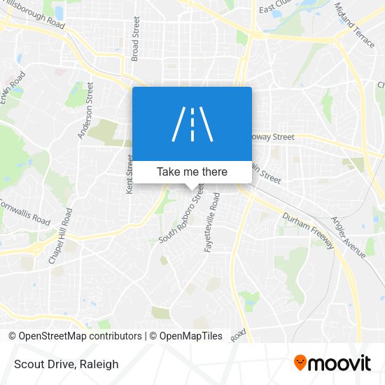 Mapa de Scout Drive