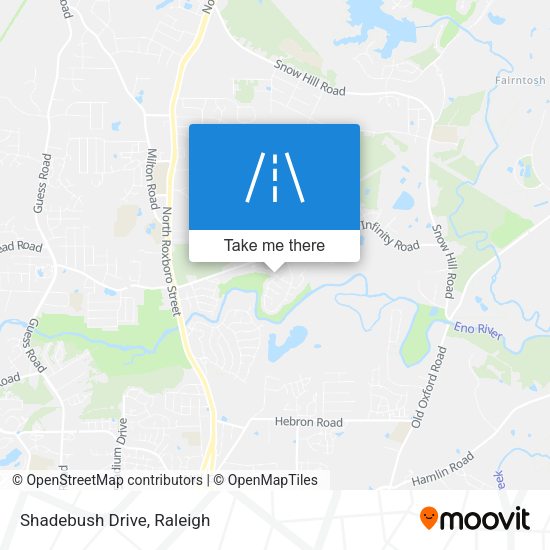 Mapa de Shadebush Drive