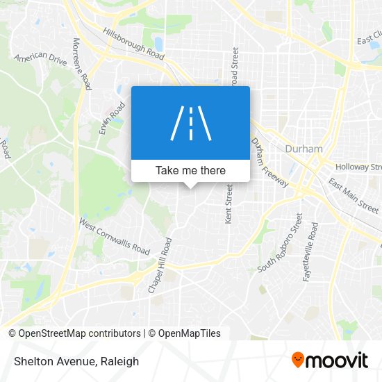 Mapa de Shelton Avenue