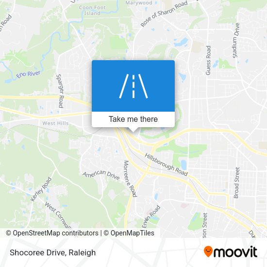 Mapa de Shocoree Drive
