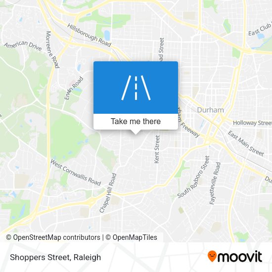 Mapa de Shoppers Street