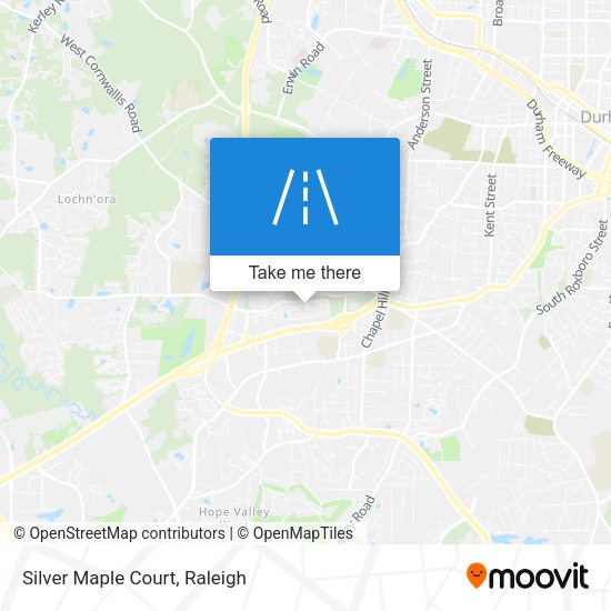 Mapa de Silver Maple Court