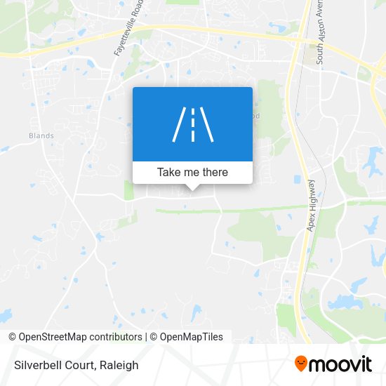 Mapa de Silverbell Court