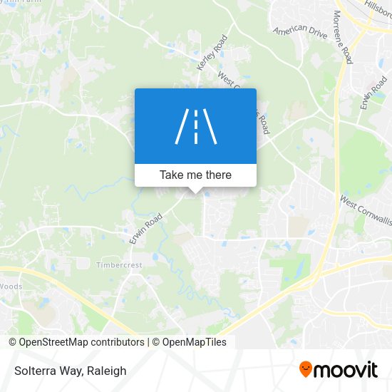 Mapa de Solterra Way