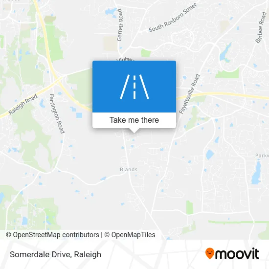 Somerdale Drive map
