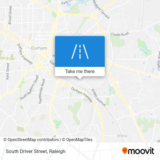 Mapa de South Driver Street