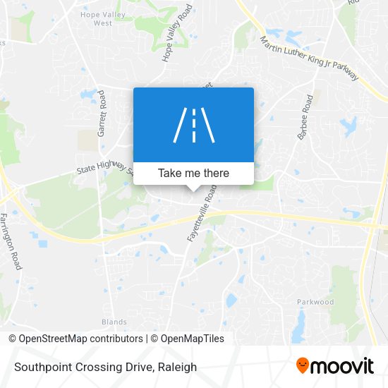 Mapa de Southpoint Crossing Drive