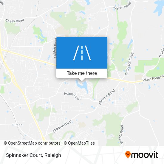 Spinnaker Court map