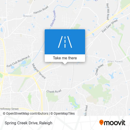 Mapa de Spring Creek Drive