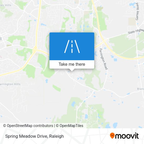 Spring Meadow Drive map