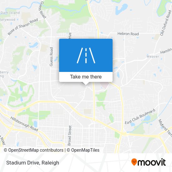 Stadium Drive map