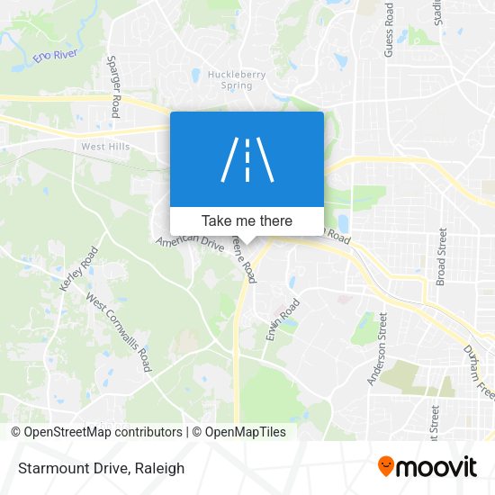 Mapa de Starmount Drive