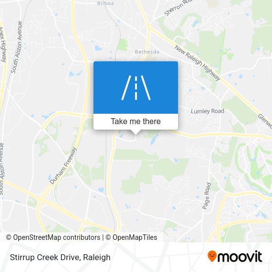 Stirrup Creek Drive map