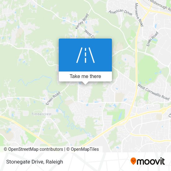 Mapa de Stonegate Drive