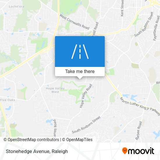 Mapa de Stonehedge Avenue