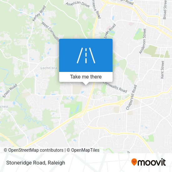 Mapa de Stoneridge Road