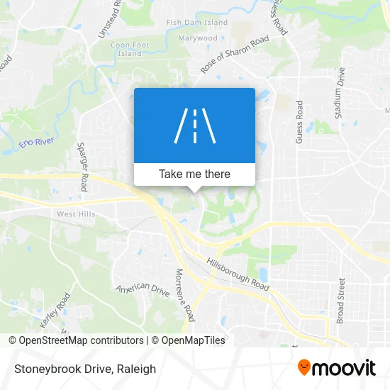 Stoneybrook Drive map
