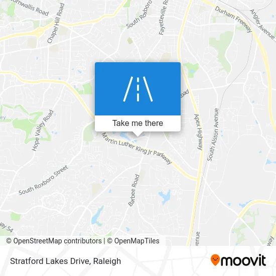 Stratford Lakes Drive map