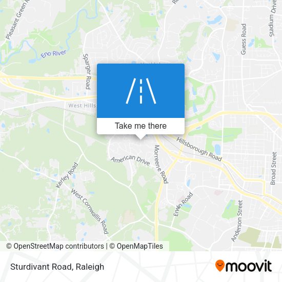 Mapa de Sturdivant Road
