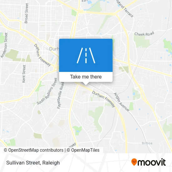 Sullivan Street map