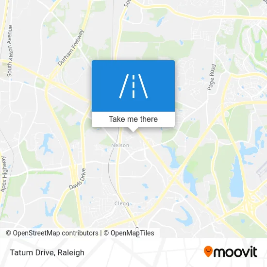 Tatum Drive map