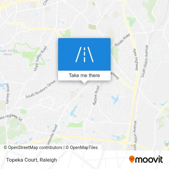 Topeka Court map