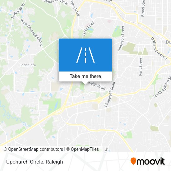 Mapa de Upchurch Circle