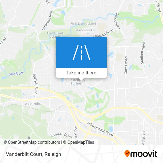 Vanderbilt Court map