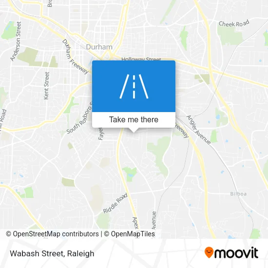 Wabash Street map