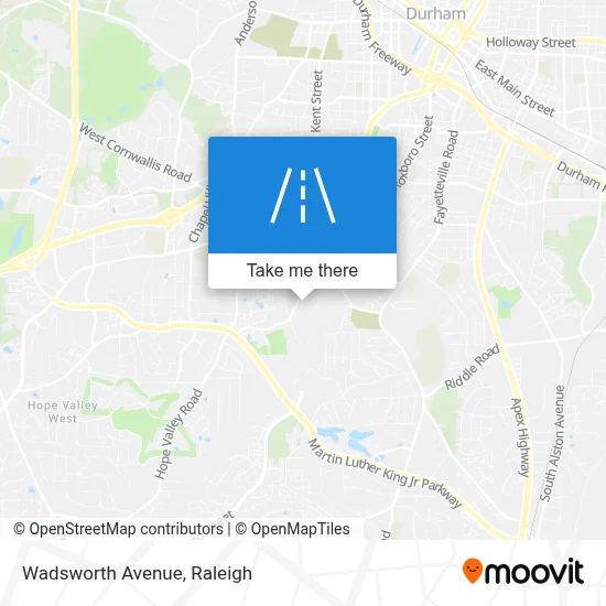 Wadsworth Avenue map