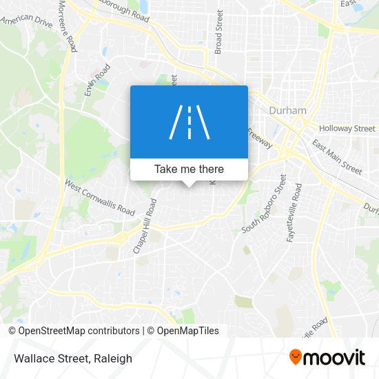Mapa de Wallace Street