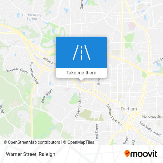 Mapa de Warner Street
