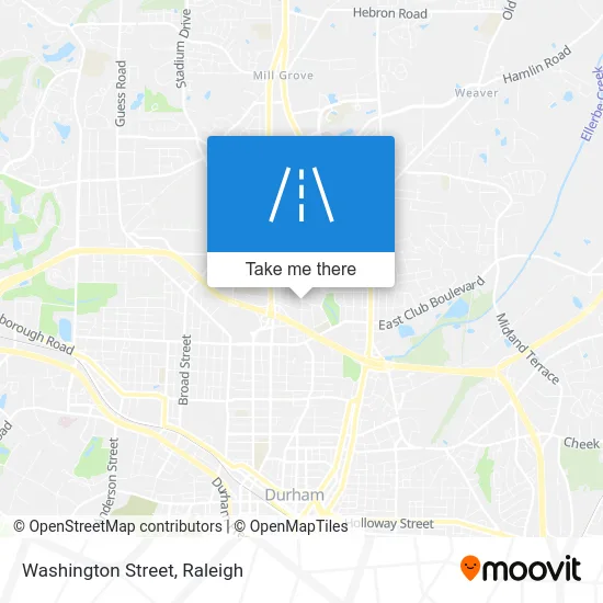 Washington Street map
