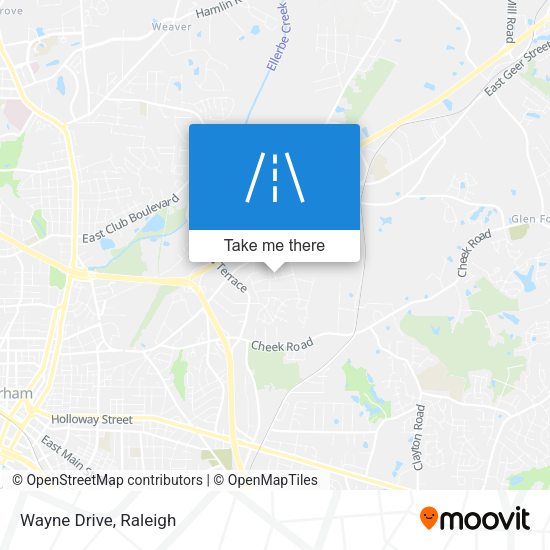 Mapa de Wayne Drive