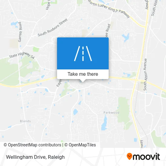 Wellingham Drive map